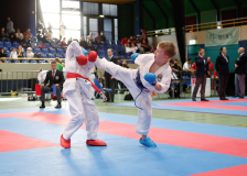 2024, Schweizermeisterschaft, Sursee, Schweiz, Kumite, Shukokai Dojo Wetzikon, Colin McGuinness, Kjartan Kühl, Karatecenter Reto Kern Kreuzlingen