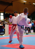 2024, Schweizermeisterschaft, Sursee, Schweiz, Kumite, Shukokai Dojo Wetzikon, Devrim Yildirim, Leon Gloor, Shinsei Kan Lenzburg