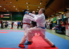 2024, Schweizermeisterschaft, Sursee, Schweiz, Kumite, Shukokai Dojo Wetzikon, Devrim Yildirim, Leon Gloor, Shinsei Kan Lenzburg