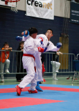 2024, Schweizermeisterschaft, Sursee, Schweiz, Kumite, Shukokai Dojo Wetzikon, Caleb Gossweiler, Devrim Yildirim