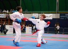 2024, Schweizermeisterschaft, Sursee, Schweiz, Kumite, Shukokai Dojo Wetzikon, Geti Ukaj, Darvin Kaya, Karate-Do Balsthal