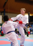 2024, Schweizermeisterschaft, Sursee, Schweiz, Kumite, Valerio Klauser, Rafael Carvalho Pereira, Karateschule Sursee, Ippon Karaté Club Tivoli Genève