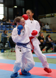 2024, Schweizermeisterschaft, Sursee, Schweiz, Kumite, Alisha Hashmi, Emma Kleefeld, Kimura Shukokai Karate Limmattal, Nippon Training Urdorf / Dietikon