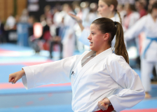 Kata, Schweiz, Swiss Karate League, 2025, Gossau, Züri Oberland, Anne-Sophie Weihs, Karate - Club Sense Düdingen - Riffenmatt