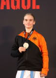 Siegerehrung, Schweiz, Swiss Karate League, 2025, Gossau, Züri Oberland, Shinsei Kan Lenzburg, Mia Sara Cajic
