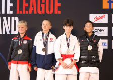 Siegerehrung, Schweiz, Swiss Karate League, 2025, Gossau, Züri Oberland, Lenio Botta, RYUEI-RYU Karate ZH-Suisse, Colin McGuinness, Francesco Tam, Ilija Radosavljevic, SCUOLA DI KARATE YAMA NO KAZE, Shukokai Dojo Wetzikon, Nippon Training Urdorf / Dietikon