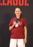 Siegerehrung, Schweiz, Swiss Karate League, 2025, Gossau, Züri Oberland, Ippon Karaté Club Tivoli Genève, Isla Preston Rico