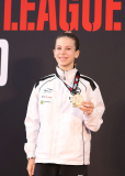Siegerehrung, Schweiz, Swiss Karate League, 2025, Gossau, Züri Oberland, Kaena Schedel, EKTS Lausanne Vufflens