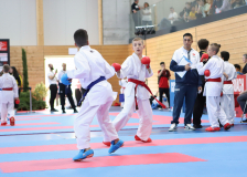 Kumite, Schweiz, Swiss Karate League, 2025, Gossau, Züri Oberland, Ean Cicchini, Karatedo Lyss-Aarberg
