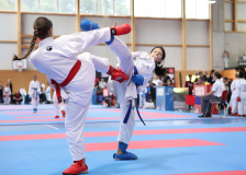 Kumite, Schweiz, Swiss Karate League, 2025, Gossau, Züri Oberland, Viona Jäggi, Hoitsugan Kyokai Karate Solothurn