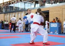 Kumite, Schweiz, Swiss Karate League, 2025, Gossau, Züri Oberland, Anna Sophia Pfister, Shukokai Dojo Wetzikon