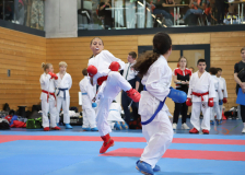 Kumite, Schweiz, Swiss Karate League, 2025, Gossau, Züri Oberland, Anna Sophia Pfister, Shukokai Dojo Wetzikon