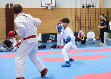 Kumite, Schweiz, Swiss Karate League, 2025, Gossau, Züri Oberland, Arian Ajvazi, Shukokai Dojo Wetzikon