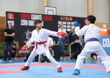 Kumite, Schweiz, Swiss Karate League, 2025, Gossau, Züri Oberland, Darwin Kaya, Karate-Do Balsthal, Colin McGuinness, Shukokai Dojo Wetzikon