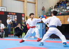 Kumite, Schweiz, Swiss Karate League, 2025, Gossau, Züri Oberland, Darwin Kaya, Karate-Do Balsthal, Colin McGuinness, Shukokai Dojo Wetzikon
