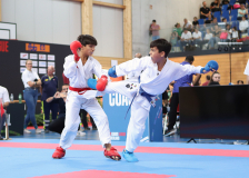 Kumite, Schweiz, Swiss Karate League, 2025, Gossau, Züri Oberland, Darwin Kaya, Karate-Do Balsthal, Colin McGuinness, Shukokai Dojo Wetzikon