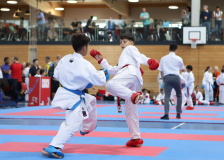 Kumite, Schweiz, Swiss Karate League, 2025, Gossau, Züri Oberland, Miraz Karaman, Shukokai Dojo Wetzikon, Adrien Pannatier, Karate Club Valais