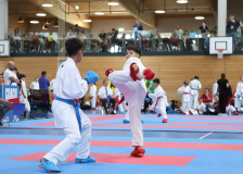 Kumite, Schweiz, Swiss Karate League, 2025, Gossau, Züri Oberland, Miraz Karaman, Shukokai Dojo Wetzikon, Adrien Pannatier, Karate Club Valais