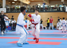 Kumite, Schweiz, Swiss Karate League, 2025, Gossau, Züri Oberland, Miraz Karaman, Shukokai Dojo Wetzikon, Adrien Pannatier, Karate Club Valais