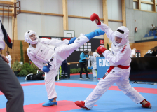 Kumite, Schweiz, Swiss Karate League, 2025, Gossau, Züri Oberland, Shukokai Dojo Wetzikon, Marlo Bugatti, Leon Gloor, Shinsei Kan Lenzburg