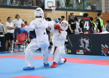 Kumite, Schweiz, Swiss Karate League, 2025, Gossau, Züri Oberland, Ellie Keller, Shukokai Dojo Wetzikon, Suela Nikolla, Hayabusa Karate Do Basel