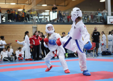 Kumite, Schweiz, Swiss Karate League, 2025, Gossau, Züri Oberland, Ellie Keller, Shukokai Dojo Wetzikon, Suela Nikolla, Hayabusa Karate Do Basel