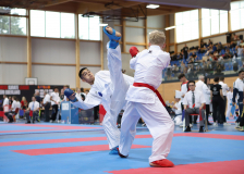 Kumite, Schweiz, Swiss Karate League, 2025, Gossau, Züri Oberland, Caleb Gossweiler, Shukokai Dojo Wetzikon