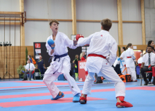 Kumite, Schweiz, Swiss Karate League, 2025, Gossau, Züri Oberland, Linus Gubler, Shukokai Dojo Wetzikon