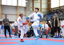 Kumite, Schweiz, Swiss Karate League, 2025, Gossau, Züri Oberland, Noah Maurer, Shukokai Dojo Wetzikon