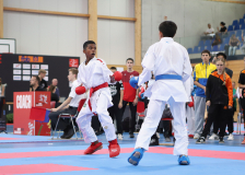 Kumite, Schweiz, Swiss Karate League, 2025, Gossau, Züri Oberland, Laarushan Sivarasalingam, Shinsei Kan Lenzburg