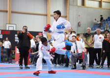 Kumite, Schweiz, Swiss Karate League, 2025, Gossau, Züri Oberland, Noah Maurer, Shukokai Dojo Wetzikon