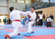 Kumite, Schweiz, Swiss Karate League, 2025, Gossau, Züri Oberland, Tobias Riedel, Shukokai Dojo Wetzikon