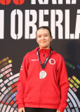 Siegerehrung, Schweiz, Swiss Karate League, 2025, Gossau, Züri Oberland, Melina Velic, Karate Club Valais