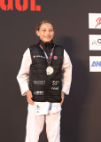 Siegerehrung, Schweiz, Swiss Karate League, 2025, Gossau, Züri Oberland, Anna Sophia Pfister, Shukokai Dojo Wetzikon