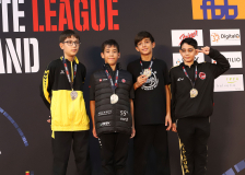 Siegerehrung, Schweiz, Swiss Karate League, 2025, Gossau, Züri Oberland, Colin McGuinness, Shukokai Dojo Wetzikon, Noah Seiler, Darwin Kaya, Ayaz Sagir, Karatecenter Reto Kern Kreuzlingen, Karate-Do Balsthal, Hayabusa Karate Do Basel