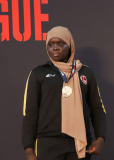 Siegerehrung, Schweiz, Swiss Karate League, 2025, Gossau, Züri Oberland, Issatou Sanneh, Hayabusa Karate Do Basel