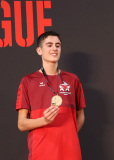 Siegerehrung, Schweiz, Swiss Karate League, 2025, Gossau, Züri Oberland, Leonardo Mateus Gomes, Karateschule Sursee