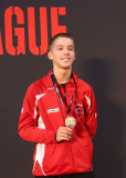 Siegerehrung, Schweiz, Swiss Karate League, 2025, Gossau, Züri Oberland, Lorian Musa, Karate Club Valais