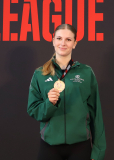 Siegerehrung, Kata, Schweiz, Swiss Karate League, 2025, Gossau, Züri Oberland, Larissa Campell, Karate Akademie Zürich