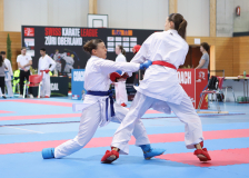 Kumite, Schweiz, Swiss Karate League, 2025, Gossau, Züri Oberland, Nia Staub, Karateschule Sursee, Elina Beutler, Shukokai Dojo Wetzikon