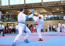 Kumite, Schweiz, Swiss Karate League, 2025, Gossau, Züri Oberland, Anna Lea Hürzeler, Shukokai Dojo Wetzikon, Oksana Duperrex, Karate Do Brugg