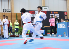 Kumite, Schweiz, Swiss Karate League, 2025, Gossau, Züri Oberland, Kapil Vengat Kandarajah, JAPAN KARATEDO ITOSU-KAI - SCHWEIZ, Hao Yi Lim, Kimura Shukokai Karate Limmattal