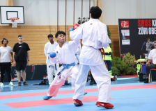 Kumite, Schweiz, Swiss Karate League, 2025, Gossau, Züri Oberland, Kapil Vengat Kandarajah, JAPAN KARATEDO ITOSU-KAI - SCHWEIZ, Hao Yi Lim, Kimura Shukokai Karate Limmattal