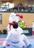 Kumite, Schweiz, Swiss Karate League, 2025, Gossau, Züri Oberland, Januyan Logeswaran, Shukokai Dojo Wetzikon, Loan Tscharner, Karatedo Lyss-Aarberg
