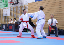 Kumite, Schweiz, Swiss Karate League, 2025, Gossau, Züri Oberland, Elina Beutler, Shukokai Dojo Wetzikon, Sara Delay, Karate-Do Biel-Bienne - Zen Shin