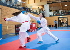 Kumite, Schweiz, Swiss Karate League, 2025, Gossau, Züri Oberland, Diamante Solazzo, Karate Do Brugg, Cassandra Monnier, Neuchâtel Karaté-do