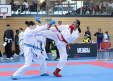 Kumite, Schweiz, Swiss Karate League, 2025, Gossau, Züri Oberland, Diamante Solazzo, Karate Do Brugg, Cassandra Monnier, Neuchâtel Karaté-do