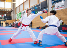 Kumite, Schweiz, Swiss Karate League, 2025, Gossau, Züri Oberland, Benjamin Appenzeller, Shukokai Dojo Wetzikon