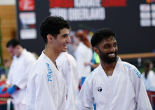Schweiz, Swiss Karate League, 2025, Gossau, Züri Oberland, Peraveen Raveendran, Shukokai Dojo Wetzikon, Ahmad Khames, Hayabusa Karate Do Basel