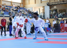 Kumite, Schweiz, Swiss Karate League, 2025, Gossau, Züri Oberland, Peraveen Raveendran, Shukokai Dojo Wetzikon, Pedro Guerreiro, Ippon Karaté Club Tivoli Genève